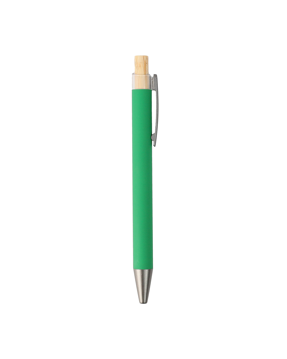 KEEN - Metal Ball Pen with Bamboo Button